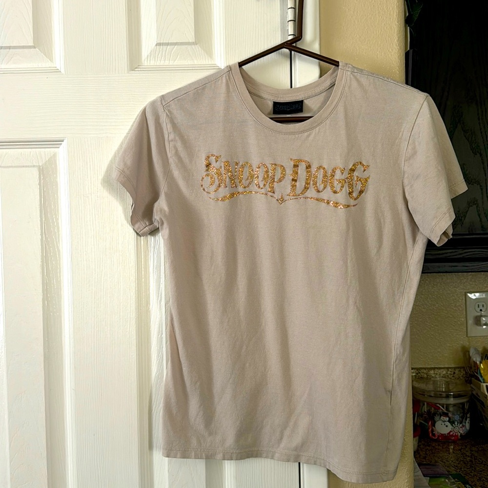 Snoop Dogg Glitter graphic T-shirt
